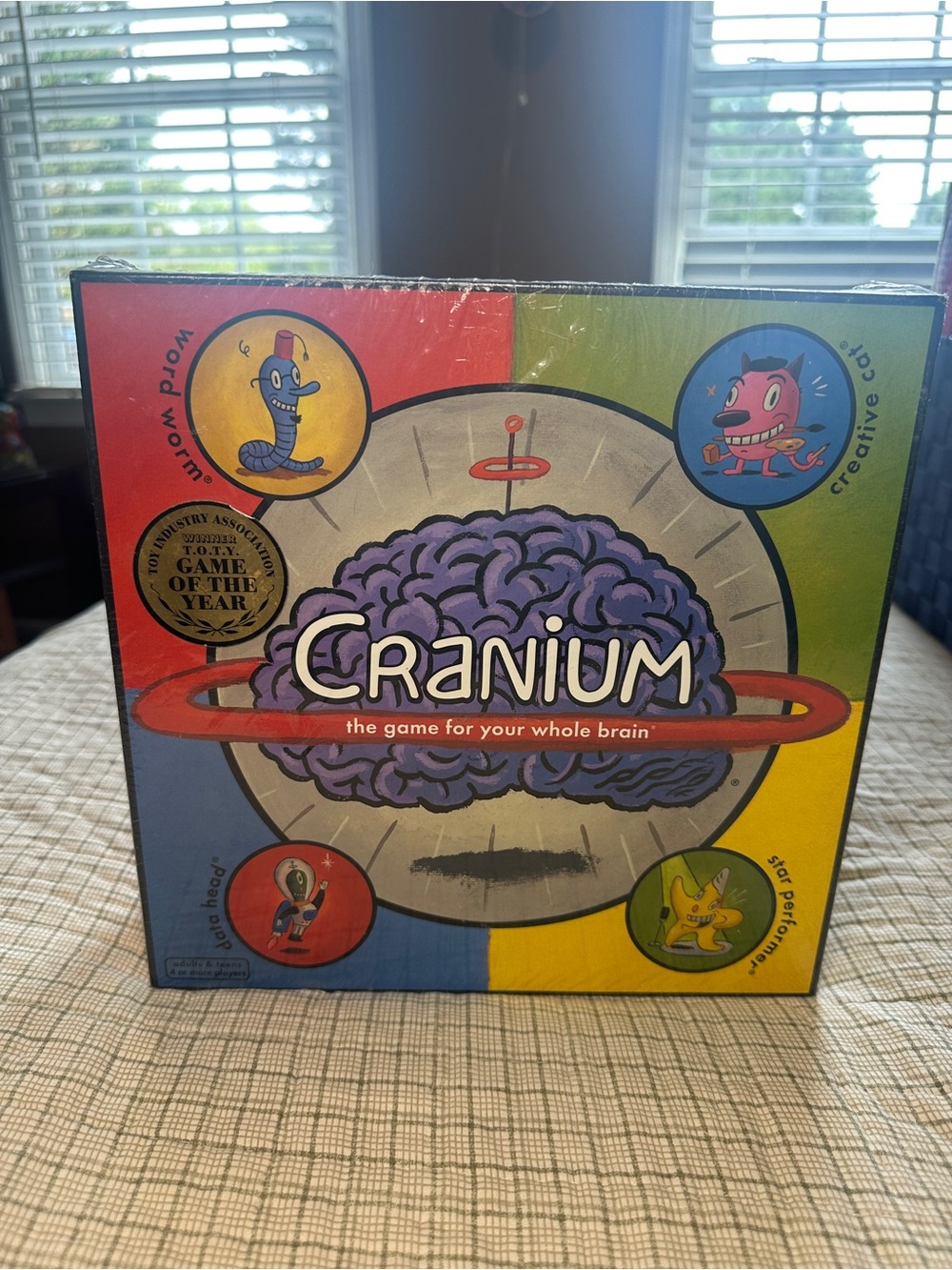 1998 Cranium Kids Board Game - Multicolor